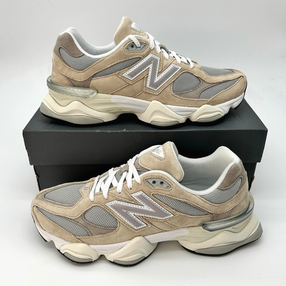 New Balance 9060 Mens Size 10 Suede Sneakers Beige Grey Comfortable NEW U9060LBD